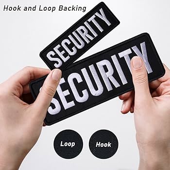 Amazon.com: ZESION Large Size Security Patches, Embroidered